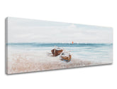 Ζωγραφική σε καμβά BEACH 120x40 cm